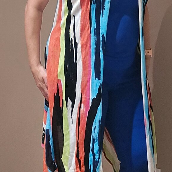 Colorful Cover Up / Shawl - Picture 2 of 3